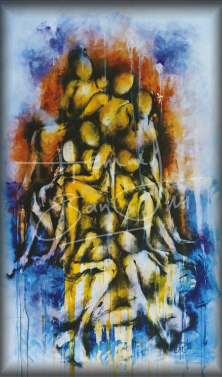 “Mizzle” - Untold stories of women’s body language (Sold)