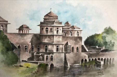 Jahaj Mahal, Mandu, India